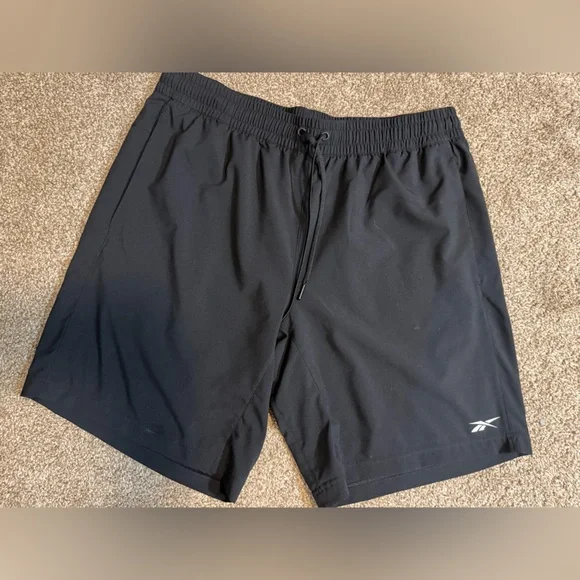 Reebok Men's large black Athletic Shorts - Picture 1 of 6